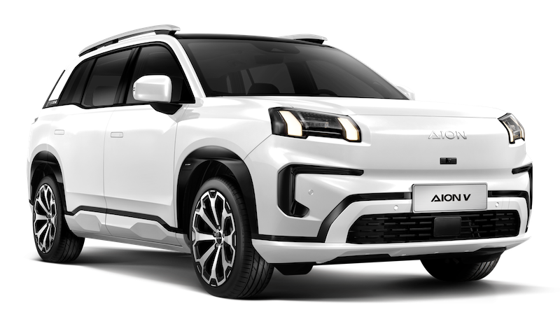 Afbeelding van JZZ78X, witte Aion V stationwagen