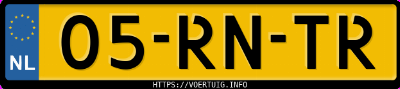 Kenteken afbeelding van 05RNTR, zwarte Alfa Romeo 156 Berlina