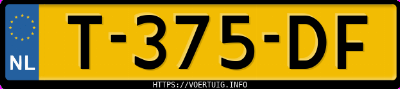 Kenteken afbeelding van T375DF, grijze Alfa Romeo Tonale 1.3 Phev