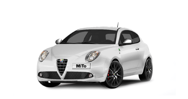 Afbeelding van 8TFJ26, witte Alfa Romeo Alfa Mito mpv