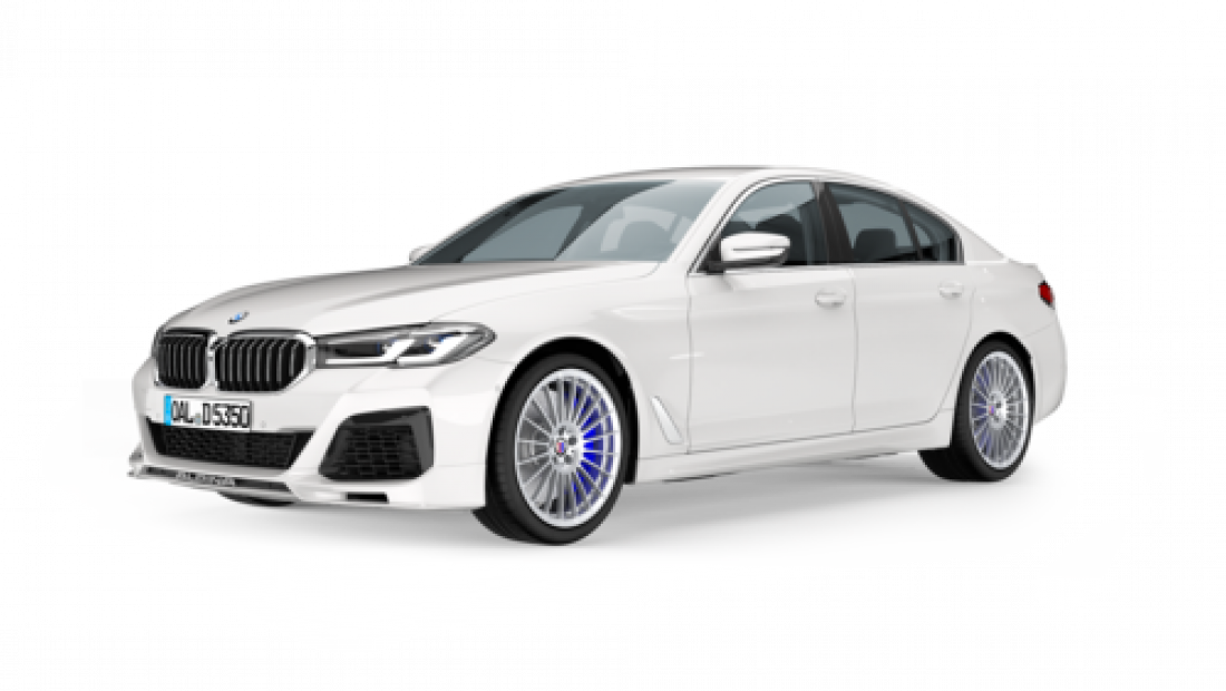 Afbeelding van GG858N, zwarte Alpina Bmw B3 Biturbo Touring Allrad stationwagen
