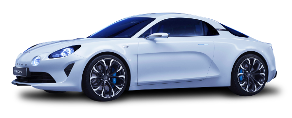 Afbeelding van KLS40V, witte Alpine A110 coup&eacute;