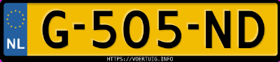 Kenteken afbeelding van G505ND, zwarte Aston Martin V8 Vantage
