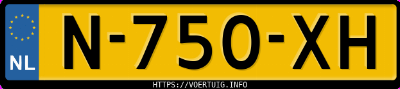 Kenteken afbeelding van N750XH, grijze Aston Martin Vantage Roadster F1