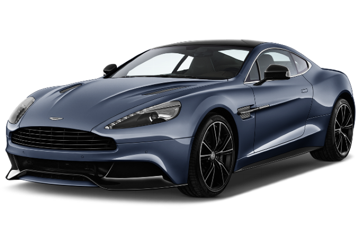 Afbeelding van PS835X, grijze Aston Martin Vanquish Zagato Z. hatchback