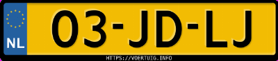 Kenteken afbeelding van 03JDLJ, grijze Audi A2
