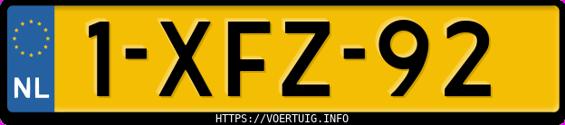 Kenteken afbeelding van 1XFZ92, grijze Audi A5 Sportback