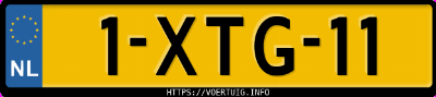 Kenteken afbeelding van 1XTG11, grijze Audi A5 Sportback 1.8tfsi
