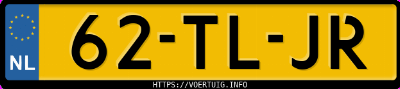 Kenteken afbeelding van 62TLJR, grijze Audi A4