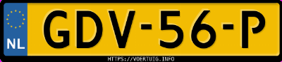 Kenteken afbeelding van GDV56P, zwarte Audi A3 45 Tfsie E-Tron S Sportback 40 Tfsi E