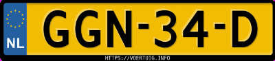 Kenteken afbeelding van GGN34D, zwarte Audi Rs 6 Avant Mhev Quattro