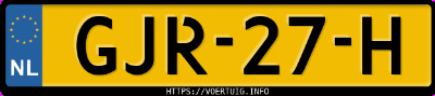 Kenteken afbeelding van GJR27H, witte Audi Q2 1.0 Tfsi S Tronic Design+ Comfort