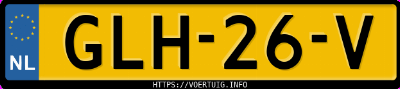 Kenteken afbeelding van GLH26V, grijze Audi Q5 50 Tfsi E 55 Quattro