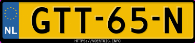 Kenteken afbeelding van GTT65N, grijze Audi A6 Avant 55 Tfsi E 55tfsi Quattro