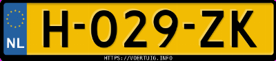 Kenteken afbeelding van H029ZK, grijze Audi A4 Avant 1.8tfsi