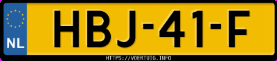 Kenteken afbeelding van HBJ41F, grijze Audi Q4 45 E-Tron Quattro