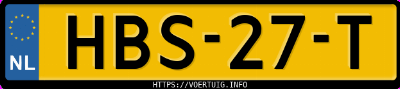Kenteken afbeelding van HBS27T, grijze Audi A6 Av E-Tron Performance Avant