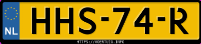 Kenteken afbeelding van HHS74R, grijze Audi Q3 E-Tron 45 Tfsi E