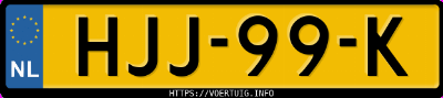 Kenteken afbeelding van HJJ99K, zwarte Audi Rs Q8 Quattro