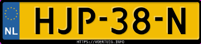 Kenteken afbeelding van HJP38N, zwarte Audi A6 Avant 55 Tfsi E 55tfsi Quattro