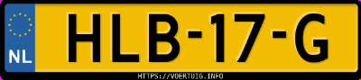 Kenteken afbeelding van HLB17G, witte Audi A6 Avant 55 Tfsi E 55tfsi Quattro
