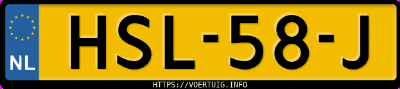 Kenteken afbeelding van HSL58J, groene Audi SQ8 E-Tron Quattro