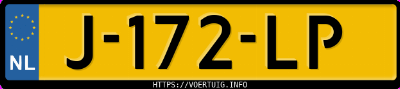 Kenteken afbeelding van J172LP, zwarte Audi Q2 30 Tfsi