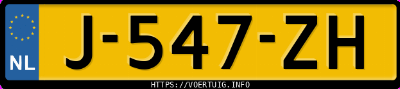 Kenteken afbeelding van J547ZH, grijze Audi S3 Sportback 2.0tfsi Quattro