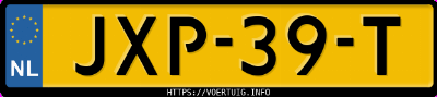 Kenteken afbeelding van JXP39T, witte Audi A3 Tfsi Quattro