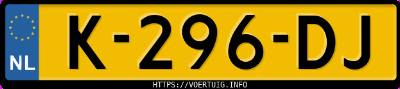 Kenteken afbeelding van K296DJ, zwarte Audi Q3 2.0 Tfsi Quattro S Tronic Design Style Sport