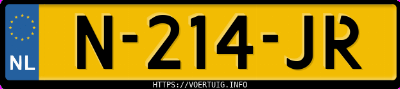 Kenteken afbeelding van N214JR, blauwe Audi Q8 50 Tdi Quattro