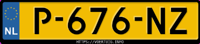 Kenteken afbeelding van P676NZ, witte Audi E-TRON 50 Quattro