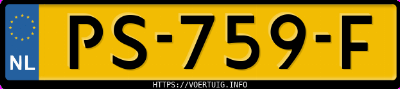 Kenteken afbeelding van PS759F, grijze Audi Q2 1.4 Tfsi S Tronic Design+ Comfort