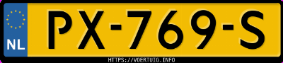 Kenteken afbeelding van PX769S, grijze Audi Q2 1.4 Tfsi S Tronic Design+ Comfort