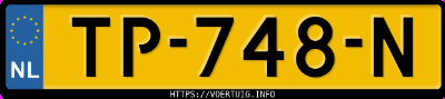 Kenteken afbeelding van TP748N, groene Audi A5 Sportback 2.0 Tfsi Mhev
