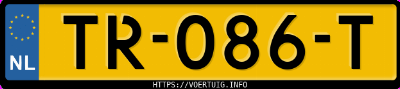 Kenteken afbeelding van TR086T, grijze Audi A6 Avant 3.0 Tdi Quattro S Tronic Business Tiptronic