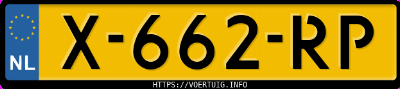 Kenteken afbeelding van X662RP, zwarte Audi Q4 45 E-Tron Kenteken afbeelding van X662RP, zwarte Audi Q4 45 E-Tron
