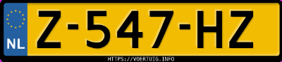Kenteken afbeelding van Z547HZ, zwarte Audi Q5 Sportback 55 Tfsi E 55tfsi Quattro 50tfsi