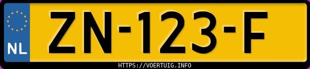Kenteken afbeelding van ZN123F, grijze Audi E-TRON Quattro