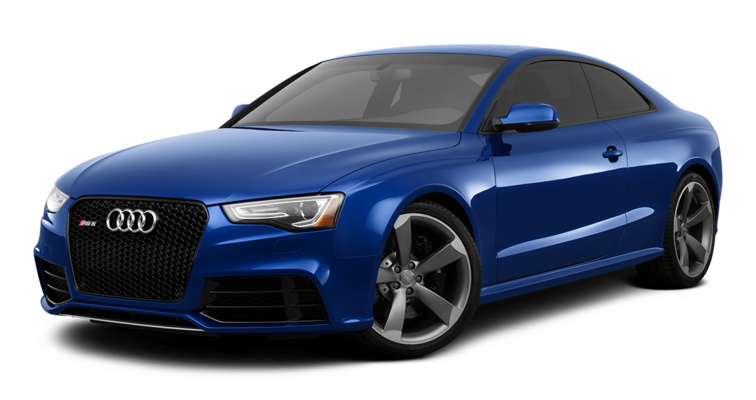 Afbeelding van 37RTB3, blauwe Audi A5 coupé