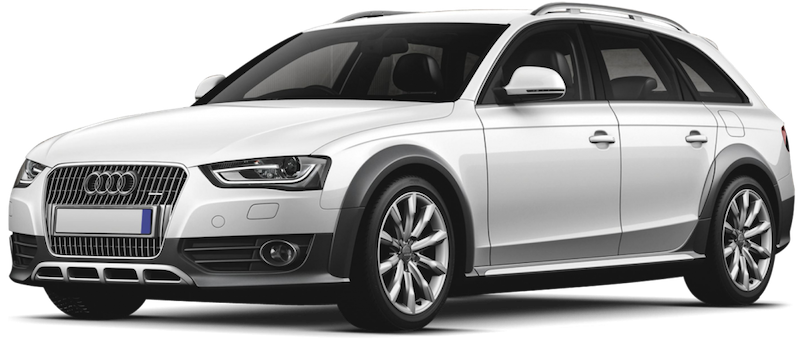Afbeelding van 10GSJ7, grijze Audi Allroad stationwagen