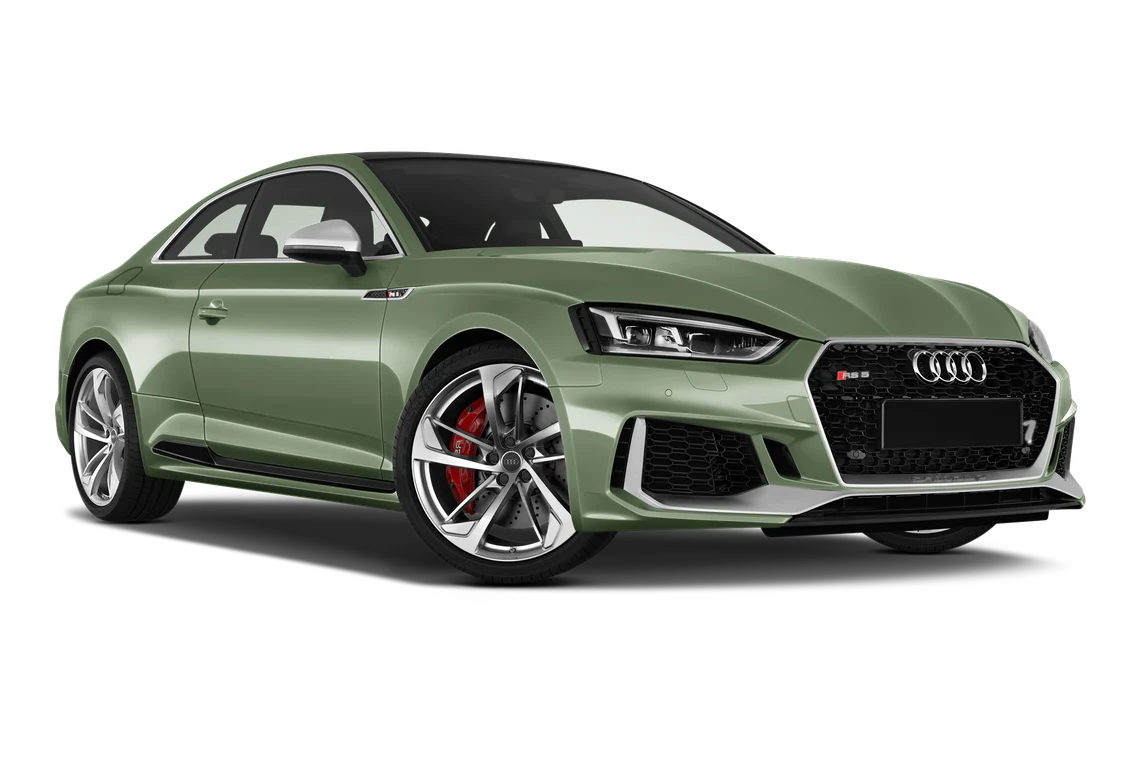 Afbeelding van P314ZX, groene Audi Rs 5 Coup&eacute; Rs5 2.9 Tfsi Quattro coup&eacute;