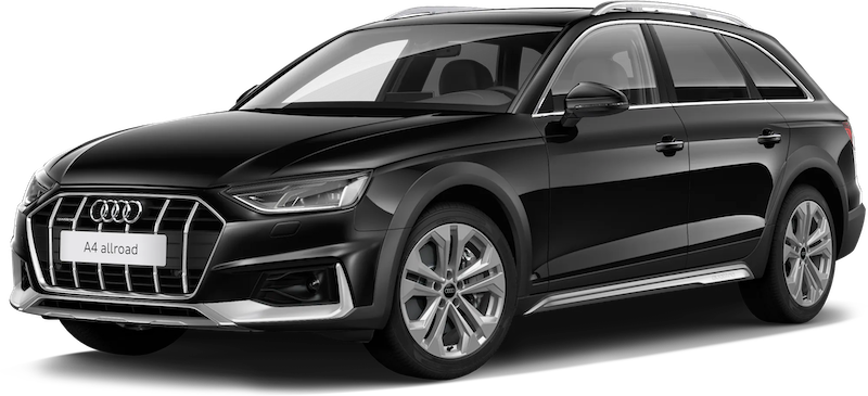 Afbeelding van 9KNR39, bruine Audi A4 Allroad Quattro 2.0tfsi stationwagen