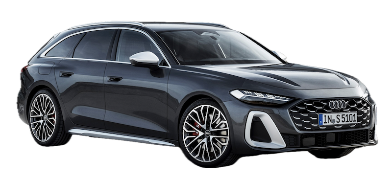 Afbeelding van HNP18S, blauwe Audi S5 Avant Tfsi Quattro stationwagen