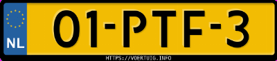 Kenteken afbeelding van 01PTF3, zwarte BMW 116I