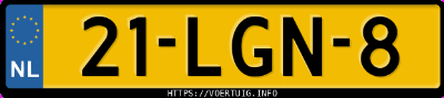 Kenteken afbeelding van 21LGN8, blauwe BMW X Reihe X1 Xdrive28i