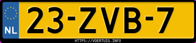 Kenteken afbeelding van 23ZVB7, grijze BMW 3ER Reihe 320i Efficient Dynamics Edition