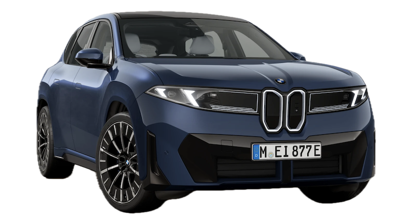 Afbeelding van KFH43X, grijze BMW IX3 50 Xdrive stationwagen