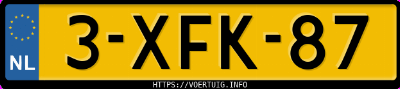 Kenteken afbeelding van 3XFK87, grijze BMW 550 I