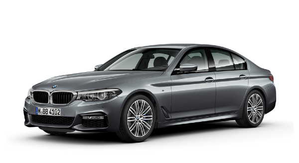 Afbeelding van R546GH, zwarte BMW 520E Sedan Business Edition Plus 